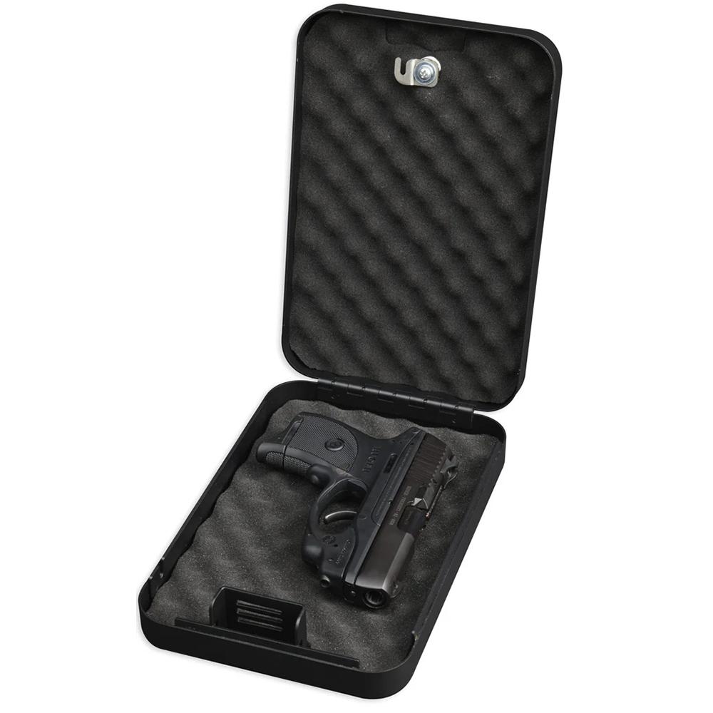 Bulldog Personal Safe with Key Lock & Security Cable