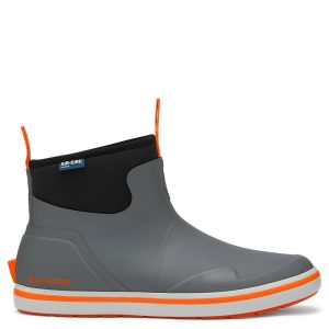 LaCrosse Mens Alpha Deck Boot 6" Grey/Orange Size 10
