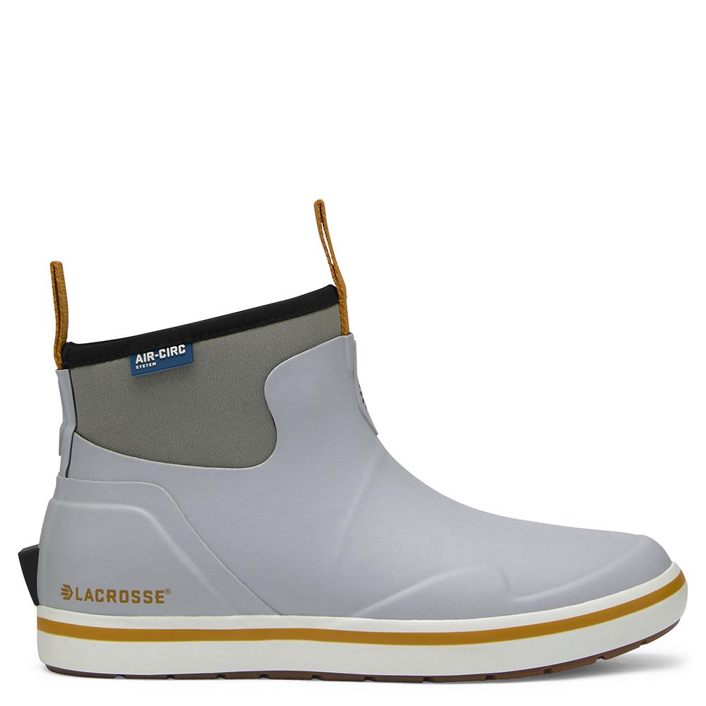 LaCrosse Womens Alpha Deck Boot 6" Wild Dove Grey Size 7