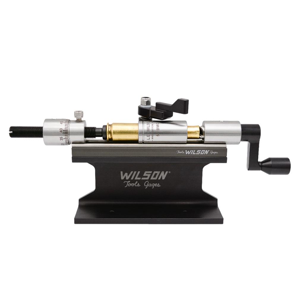 Wilson Stainless Case Trimmer Kit with Micro-Adjust Stop .50 Cal wtih 50 BMG Case Holder