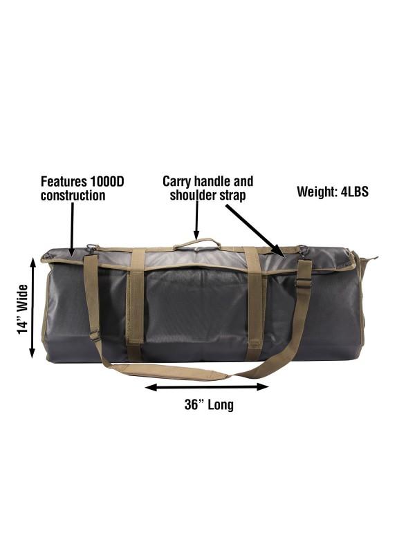 Tac-Mat HD Long Range Shooting Mat - Black