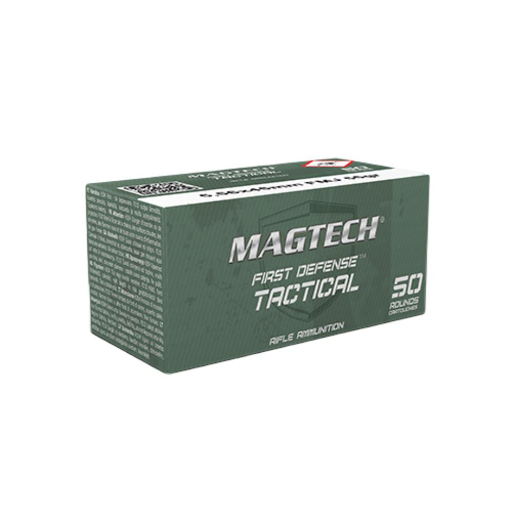 Magtech M193 Ball Rifle Ammunition 5.56X45 NATO 55gr FMJ 3265 fps 1000/rd Case