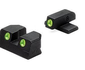 Meprolight Fixed Night Sight Sig Sauer TD 9mm/.357 Sig Green Front & Green Rear