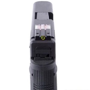 Meprolight FT Circle-Dot Rear Sight Fits Glock - Green