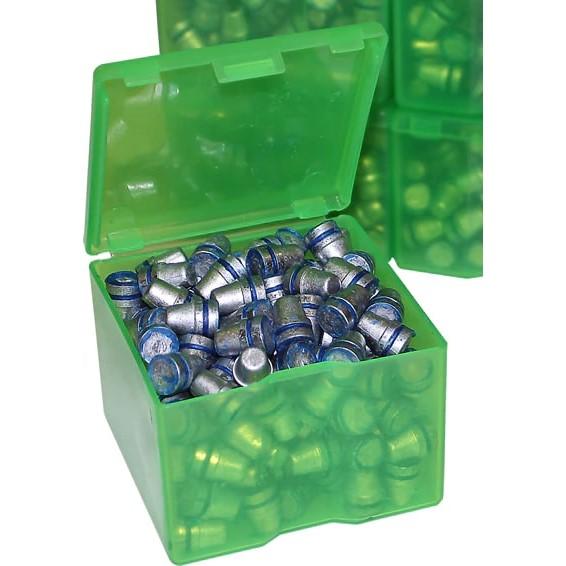 MTM Cast Bullet Box Clear Green 2/ct