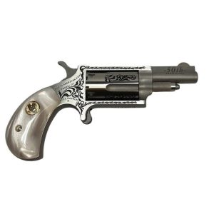 NAA  50th Anniversary Stainless Steel Handgun .22 WMR 5rd Capacity 1.625" Barrel White Pearl Grip Limited Edition