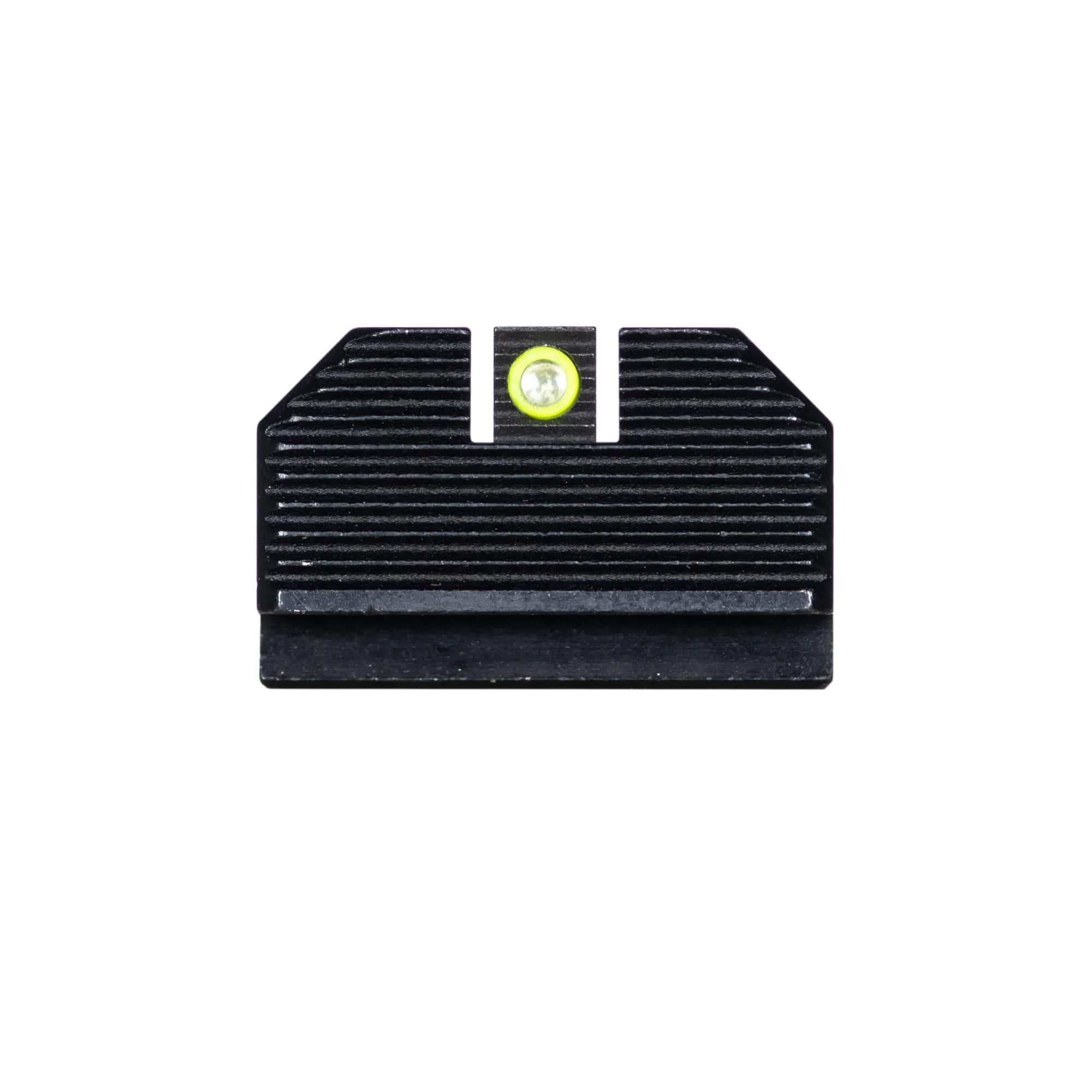Night Fision Optics Ready Stealth Night Sight Set Yellow Front Black Back for Glock 43x MOS