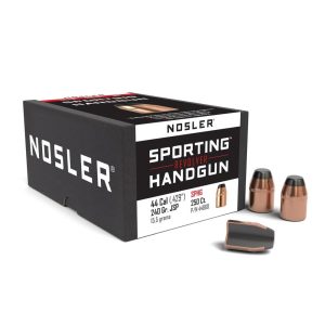 Nosler Sporting Handgun Revolver Bullets .44 cal .429" 240 gr JSP 250/ct