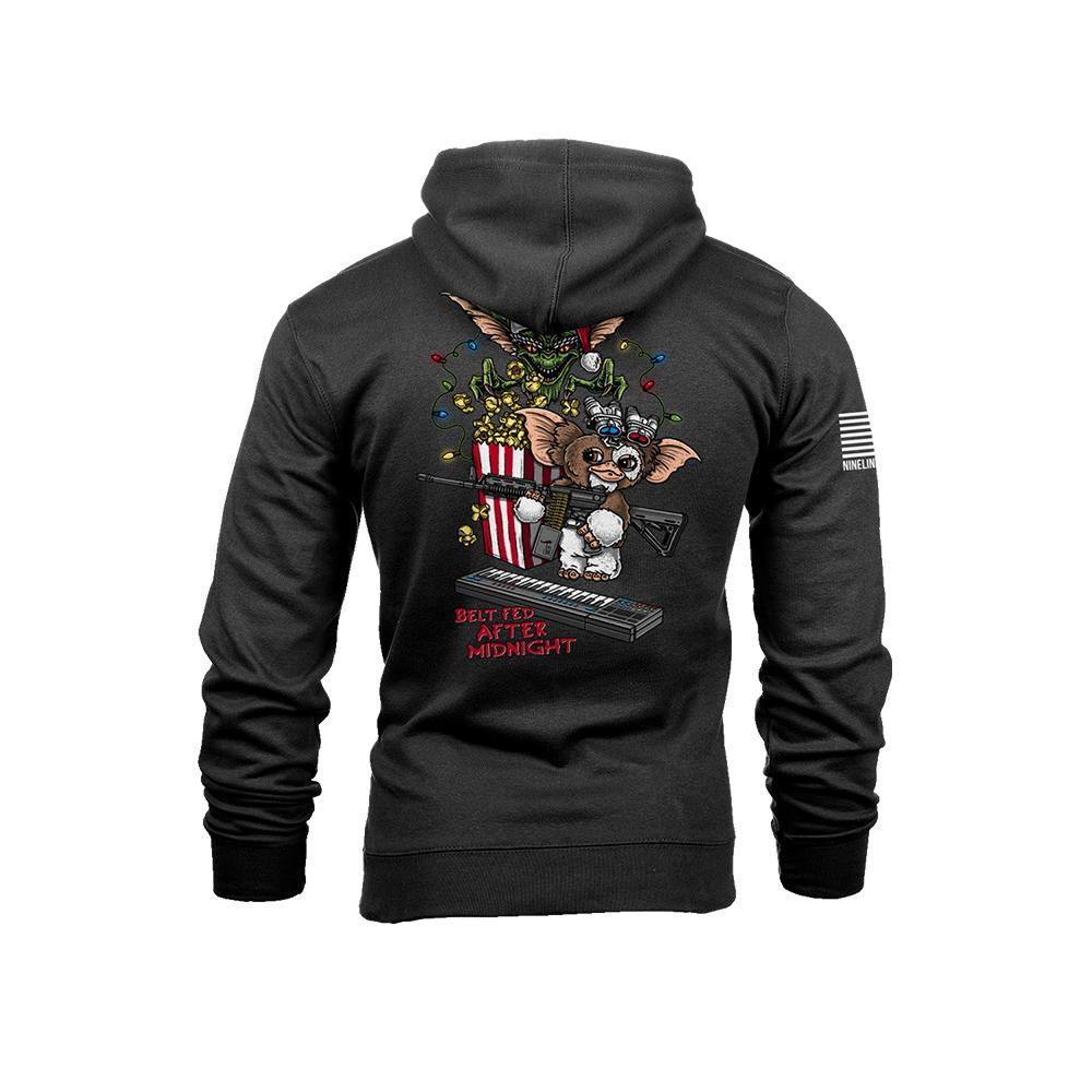 Nine Line Belt Fed Hooded Sweatshirt Black 3XL