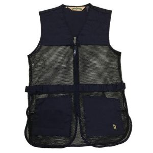 Bob Allen Full Mesh Dual Pad Shooting Vest Navy Blue L