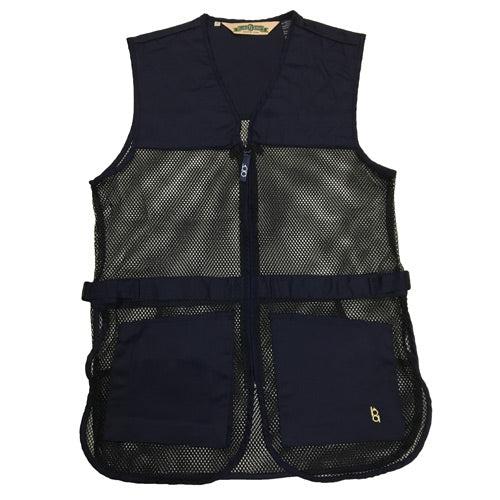 Bob Allen Full Mesh Dual Pad Shooting Vest Navy Blue L