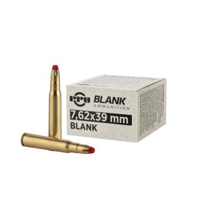 PPU Blank Rifle Ammunition  7.62x39 Blanks 20/ct
