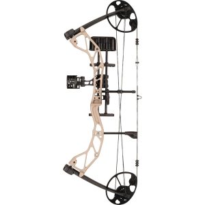 Diamond Archery Radian Compound Bow 305 fps 10-55 lbs RH Sandstone with Package