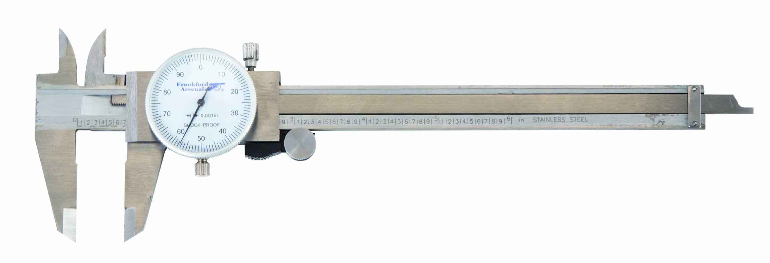 Frankford Arsenal Stainless Steel Dial Caliper