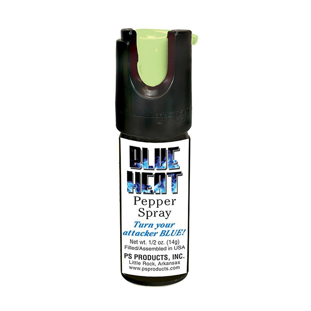 Personal Security Products Eliminator Blue Heat Pepper Spray 1/2 oz with Blue Dye