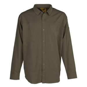 Browning Lightweight Button Down Long Sleeve Shirt Green S