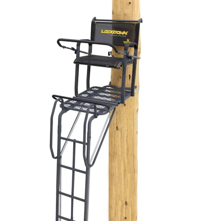 River's Edge Lockdown Ladder Treestand Wide 21 ft