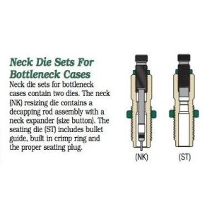 Redding Neck Die Set for Bottleneck Cases .24 Nosler