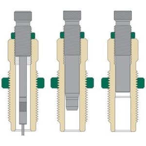 Redding Titanium Carbide Pistol Die Set 9mm Luger