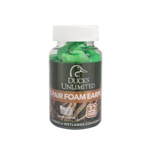 Ducks Unlimited Foam Earplugs 32dB Green 25/pr Jar