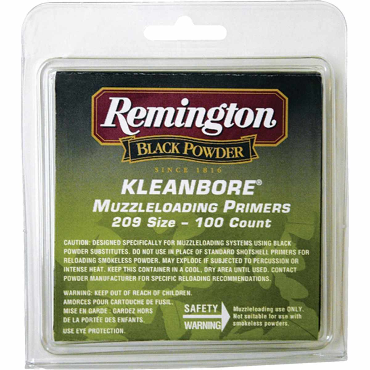 Remington Kleanbore Muzzleloading Primers 100/ct