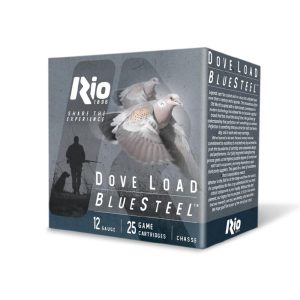 Rio Bluesteel Dove Load Shotshells 12ga 2-3/4" 1-1/8oz 1350fps #7 25/ct