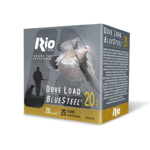 Rio Bluesteel Dove Load Shotshells 20ga 3" 1oz 1350fps #6 25/ct