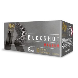 Rio Royal Buck 15P 3'' Magnum Buck Shotshells 12ga 3" 15plts 1200fps #00 10/ct
