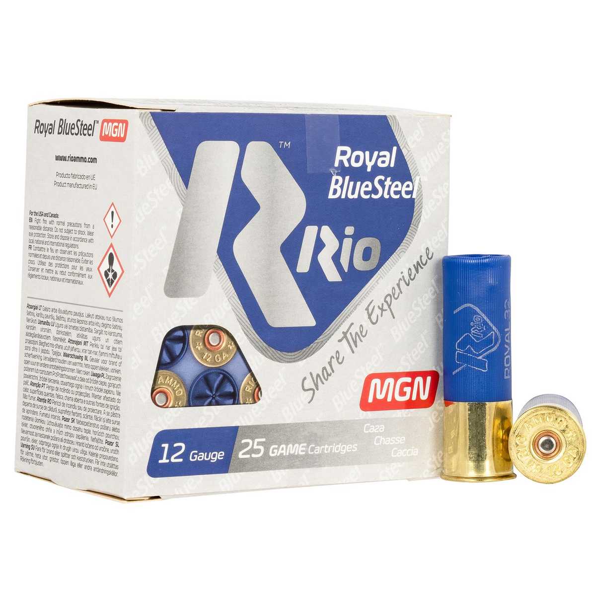 Rio Royal BlueSteel Magnum High Velocity 12ga 3" 1-1/5oz 1450fps #5 25rds