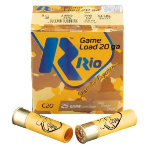 Rio Royal Star Slug Shotshell 20 ga 2-3/4" 7/8oz 1360 fps Slug 25/ct