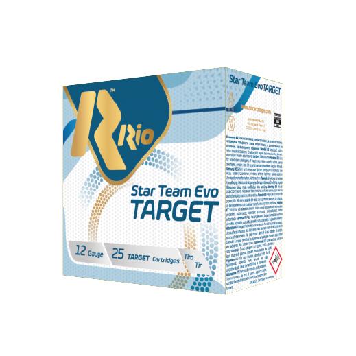 Rio Star Team Target 28 Shotshells 12ga 2-3/4" 1oz 1280 fps #8 25/ct