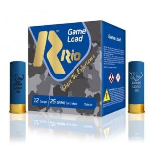 Rio Top Game HV Shotshells 12 ga 2 3/4" 3 3/4 dr 1 1/4 oz #6 1330 fps 25/ct
