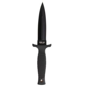 SOG Knives Nightshade Fixed Knife 4-3/4" Spear Point Blade Black