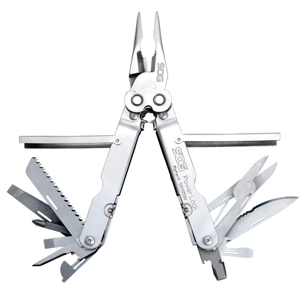 SOG Powerlock Scissors Multi-Tool with Nylon Sheath