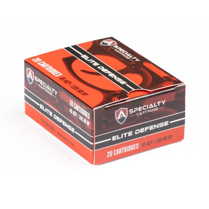Specialty Cartridge Elite Defense Handgun Ammunition .45 Auto 185gr JHP 975 fps 20/ct