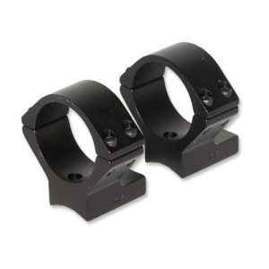 Talley Lightweight Alloy Scope Mounts - Black Anodized - 30mm - Low Ruger American Savage  w/Accutrigger Steven 200 Stiller Predator TC Venture