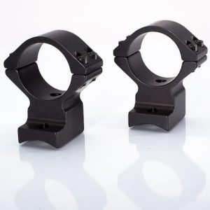 Talley Lightweight Alloy Scope Mount Combo Remington Model 700-721-722-725-40X 1" Low LA 20MOA - Black Anodized