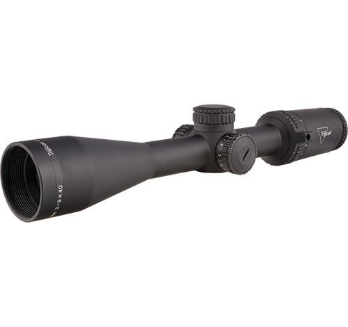 Trijicon Credo 3-9x40 (SFP) 1" Rifle Scope w/Green MOA Precision Hunter Low Capped Adjusters