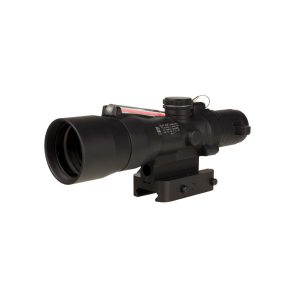 Trijicon Compact ACOG 3x30 Rifle Scope Red Crosshair .308/168gr. Winchester Illuminated Black