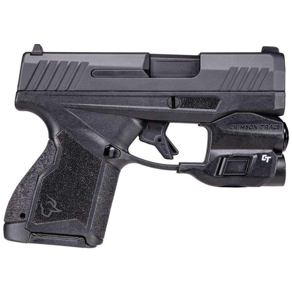 Taurus GX4 Handgun 9mm 10/rd 3.06" Barrel Black with Crimson Trace Light