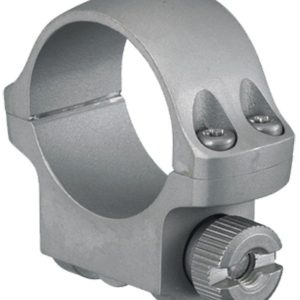 Ruger Steel Scope Ring - Single (3KHM) 1" Low .812" Height - Hawkeye Matte Stainless Finish