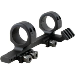 DNZ Freedom Reaper Forward Ring Picatinny Rail Mount with 45DAR 1" Black 1-piece