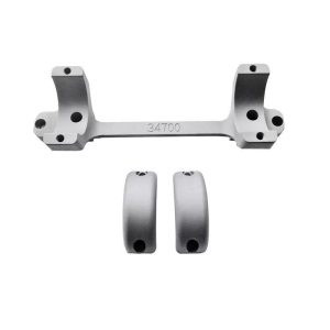 DNZ 1-Piece Gamer Reaper Scope Mount - Remington 700 Long Action High - Silver
