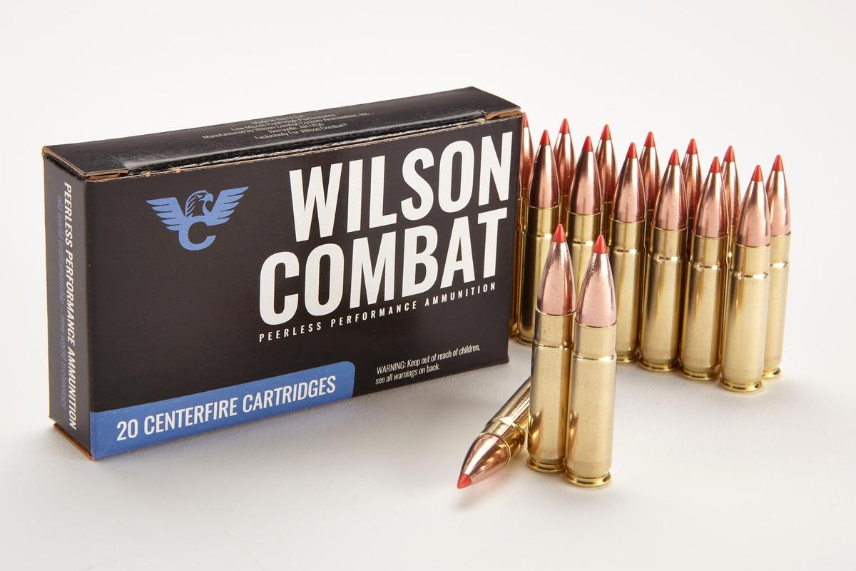 Wilson Combat Rifle Ammunition 300 Blackout | 110gr Hornady V-MAX 2350 FPS 20/ct