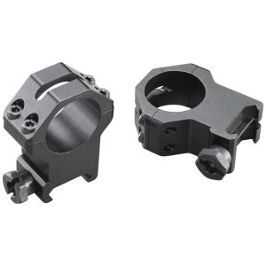 Weaver 4-Hole Skeleton Aluminum Scope Rings 1" XX-High Matte