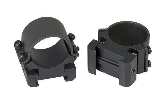 Weaver Sure Grip Windage Adjustable Aluminum Scope Rings (4-Screws) - 1" X-High Matte