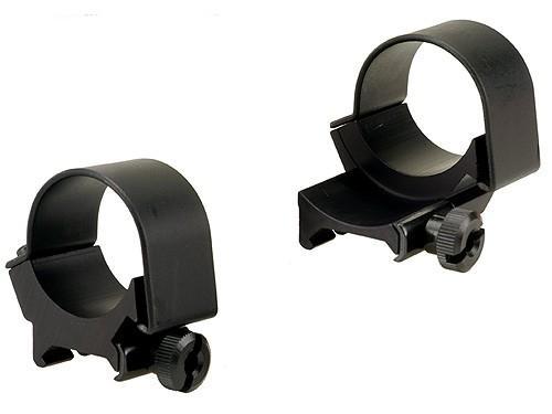Weaver Detachable Extension Top Mount Aluminum Scope Rings - 30mm Low EXT Matte