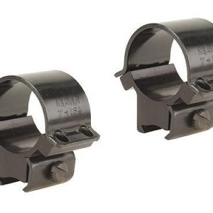 Weaver .22 Tip-Off Ringmount for 3/8" Grooved Receiver - 1" Sure Grip - Black