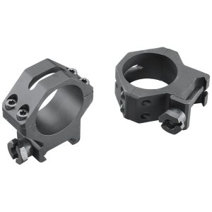 Weaver 4-Hole Tactical Picatinny Aluminum Scope Rings 30mm Medium Matte
