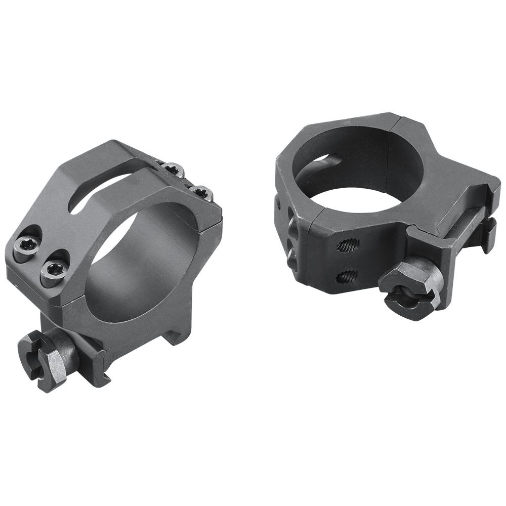 Weaver 4-Hole Tactical Picatinny Aluminum Scope Rings 30mm Medium Matte